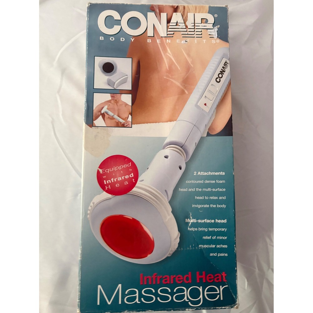 Conair Body Benefits Infrared Heat Massager Handheld Vibrating Model WM30R